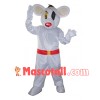 Vigilant Huge One-eyed White Mouse Mascot Costume