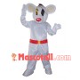Vigilant Huge One-eyed White Mouse Mascot Costume