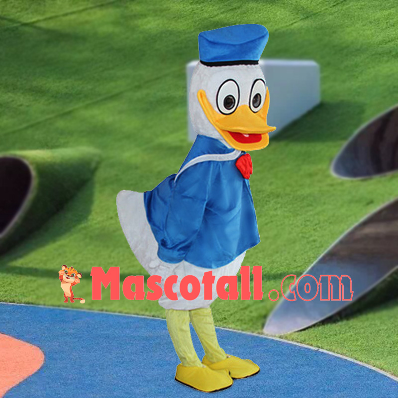 Donald Duck In The Blue Sailor Suit Mascot Costume