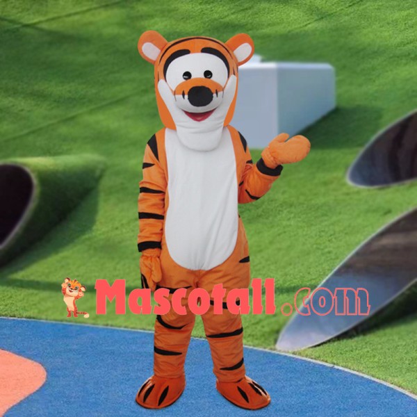 Impulsive Tigger Cartoon Mascot Costume