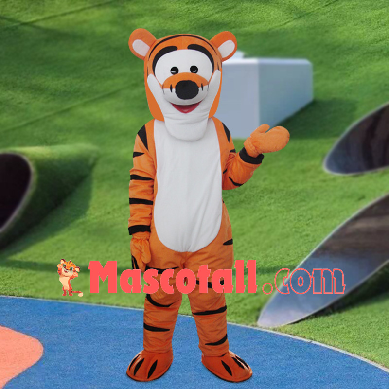Impulsive Tigger Cartoon Mascot Costume