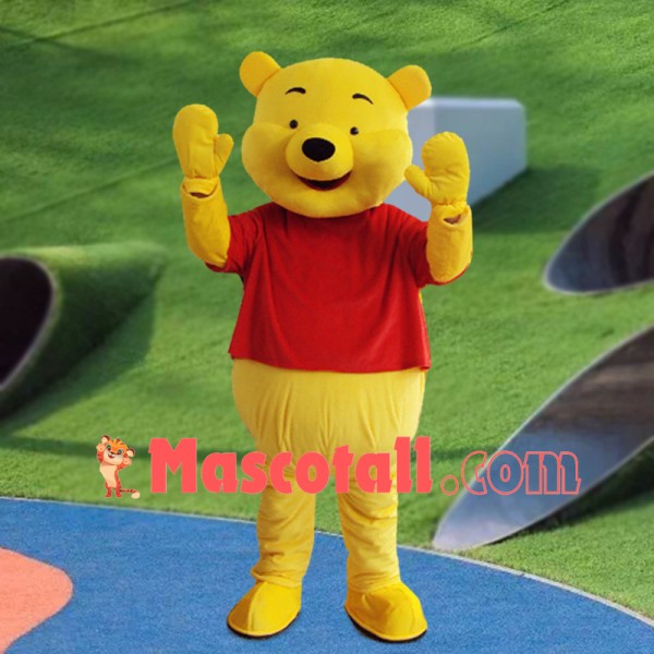 Winnie The Pooh Mascot Fashion Cartoon Costume