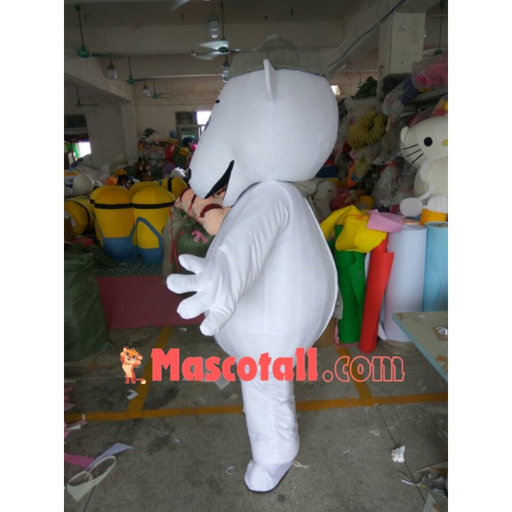 Polar Bear of Luxurious Mattress Mascot Costume