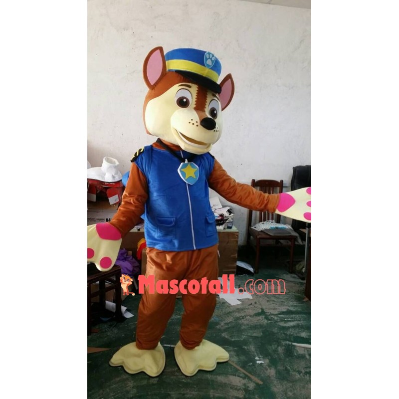 Fancy Adult Cartoon Paw Patrol Mascot Costume