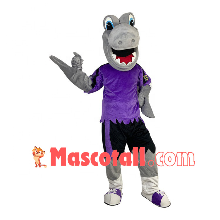 The Ace Shark of Cavaliers Mascot Costume