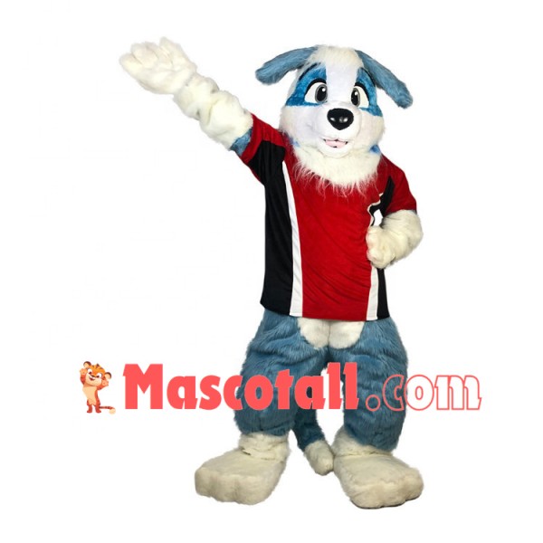 Player Dog Following the Rules Mascot Costume