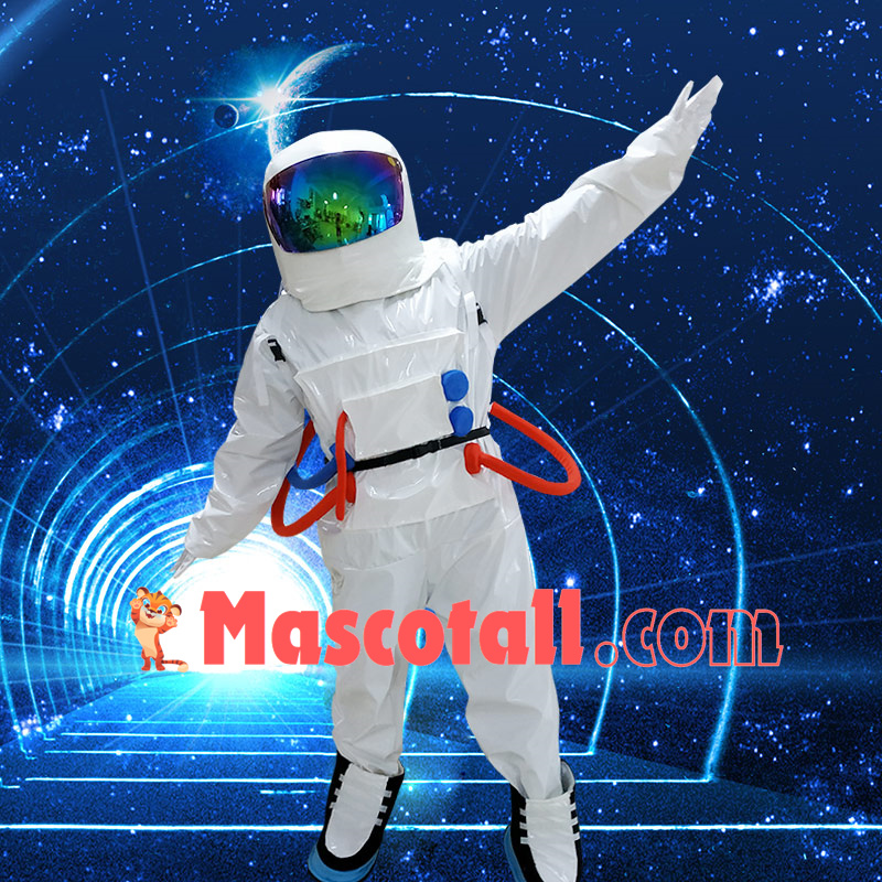 Astronaut Floating In Outer Space Mascot Costume