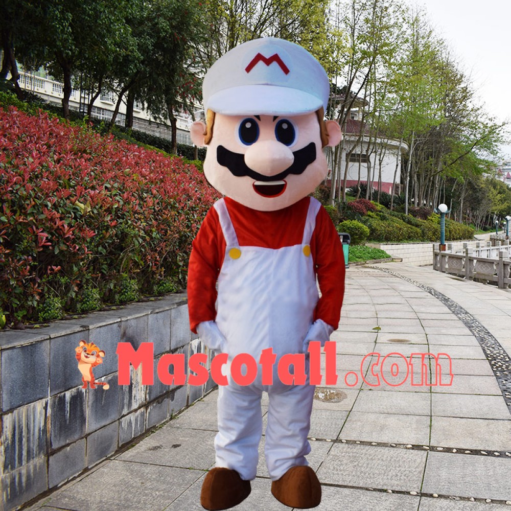 Fashion Game Character Super Mario Mascot Costume