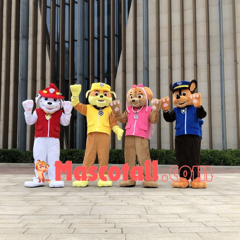 Lively Cartoon Character Paw Patrol Mascot Costume