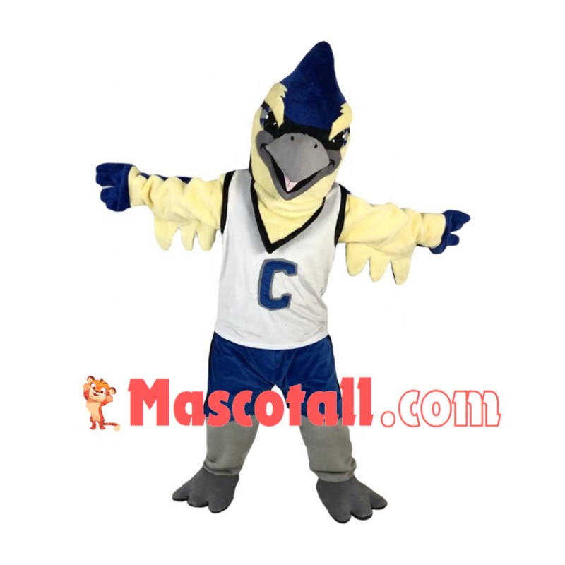 College Falcon of Basketball Team Mascot Costume