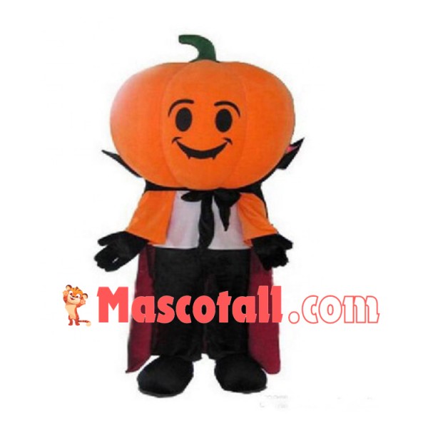 Scary Zombie Earl Pumpkin Mascot Costume