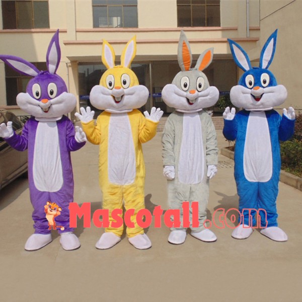 Bugs Bunny Cartoon Mascot Costume For Party