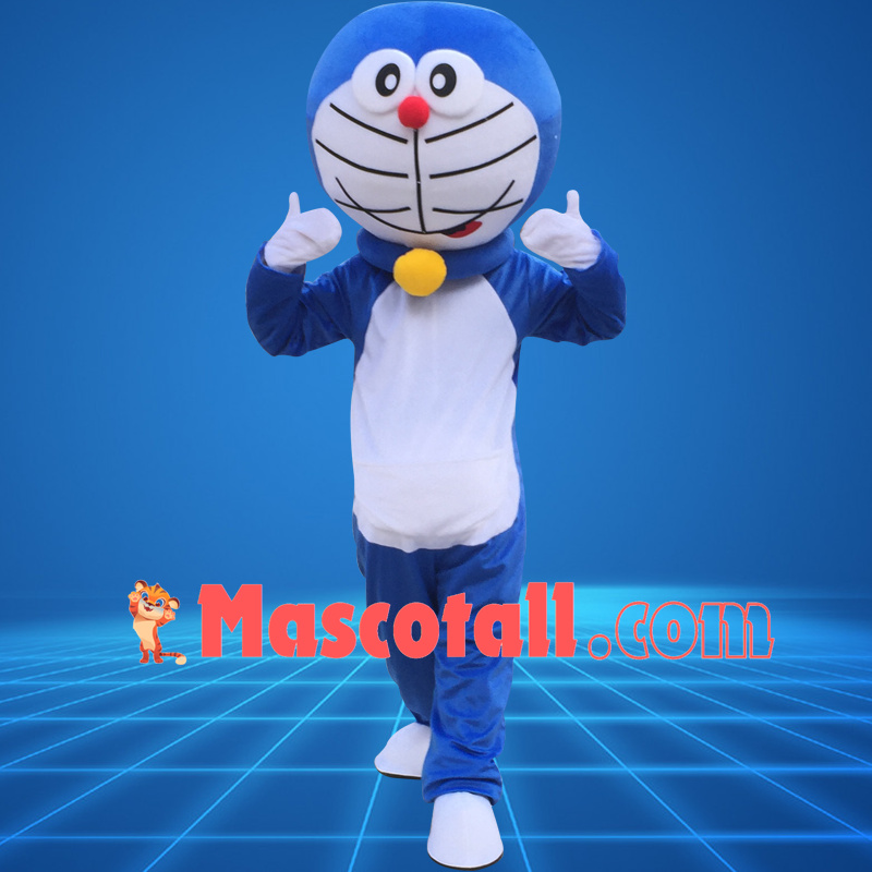 Agreeable Cartoon Character Doraemon Mascot Costume