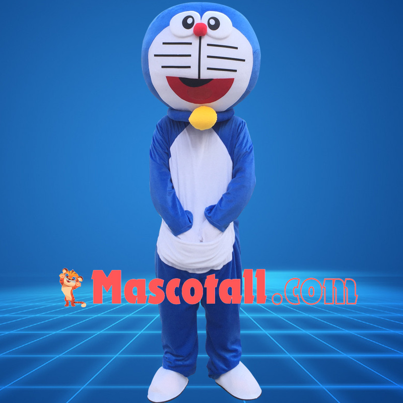 Agreeable Cartoon Character Doraemon Mascot Costume