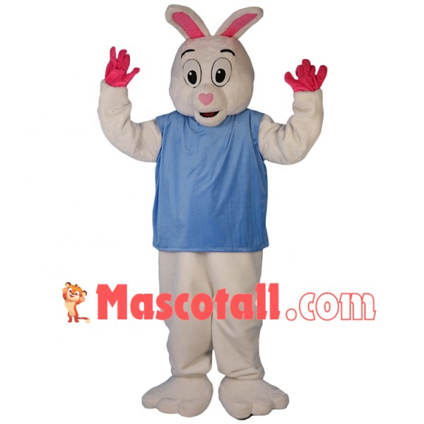 The Starter Rabbit of Relay Race Mascot Costume