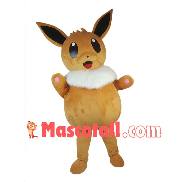 Lovely Handmade Pokemon Eevee Mascot Costume