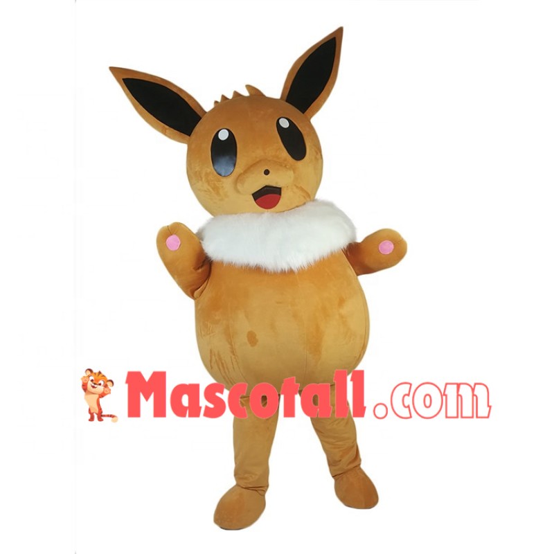 Lovely Handmade Pokemon Eevee Mascot Costume