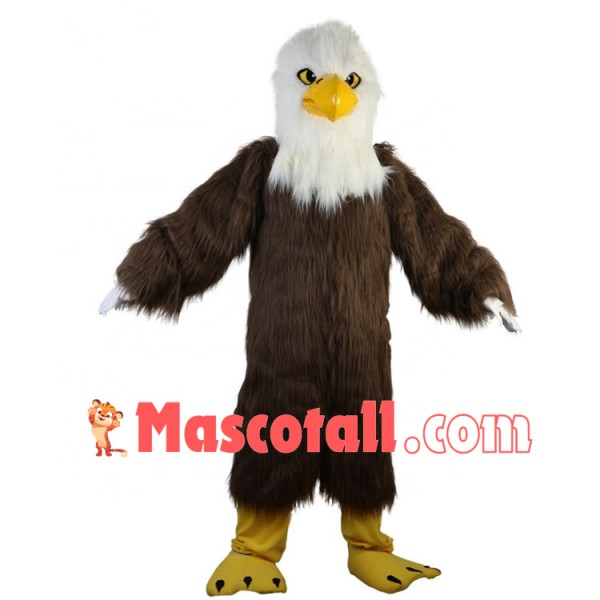 Prey-focused The Hairy Eagle Mascot Costume