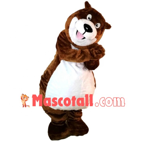 Lazy Pot Belly Domestic Dog Mascot Costume
