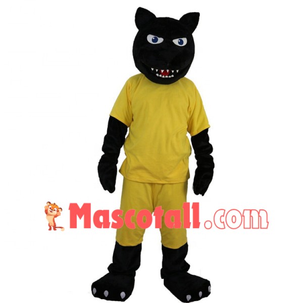 Football Club Member The Panther Mascot Costume