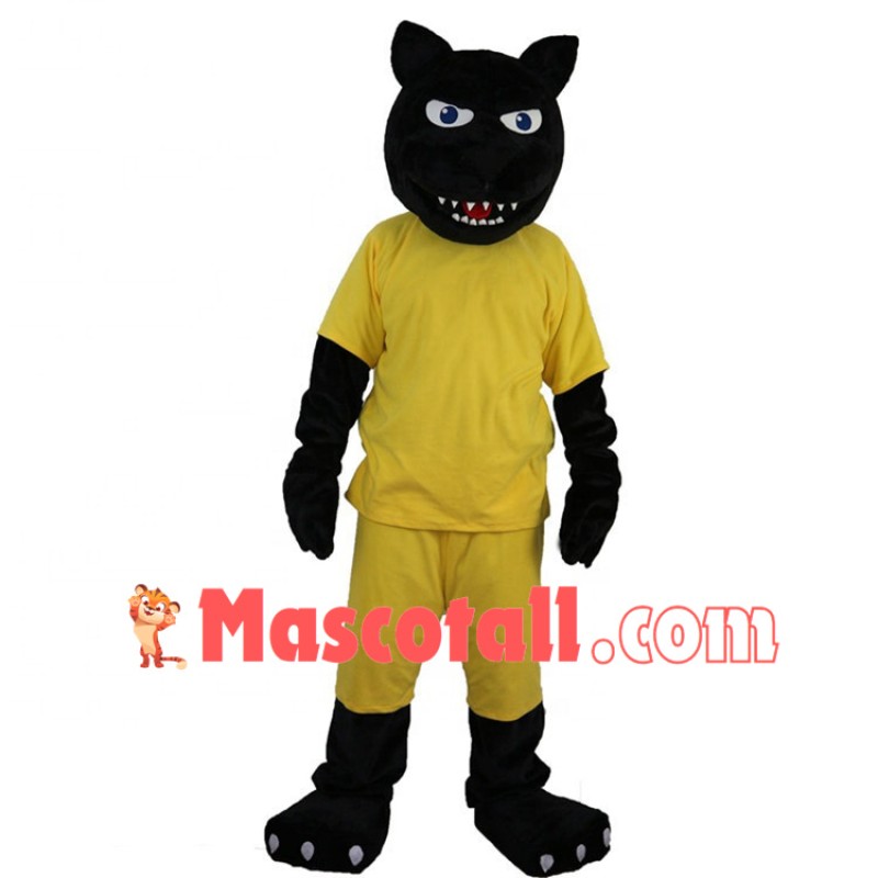 Football Club Member The Panther Mascot Costume