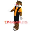Discouraged Football Team Tiger Mascot Costume