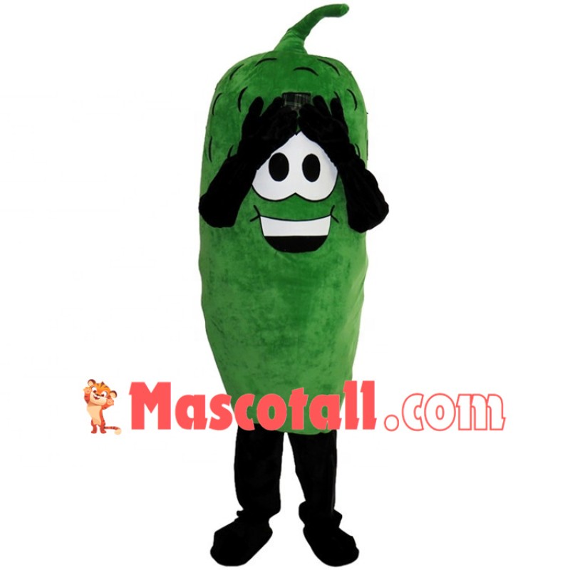 Breathable Cartoon Cucumber Mascot Costume