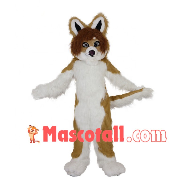Stupid Messy Long-haired Husky Mascot Costume
