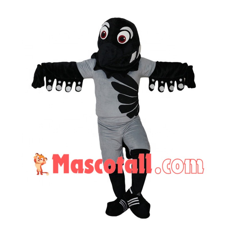 Active Defensive Swift Blackbird Mascot Costume