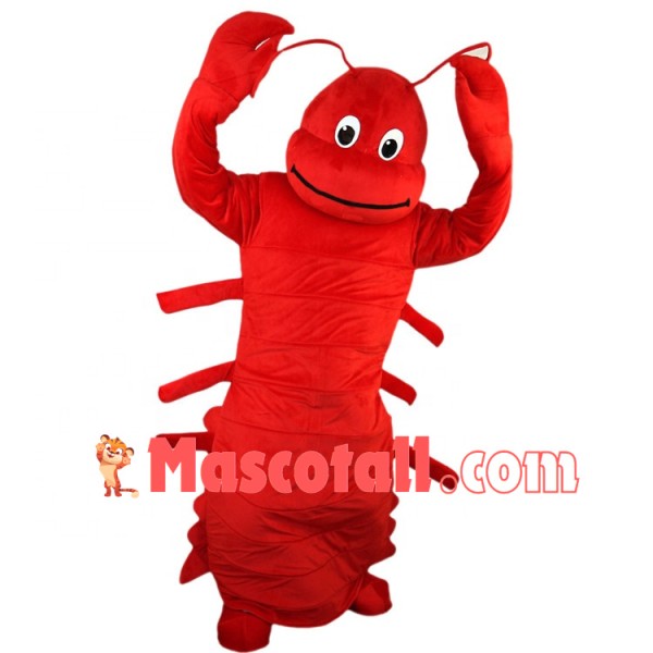 Creeping Red Big Lobster Mascot Costume