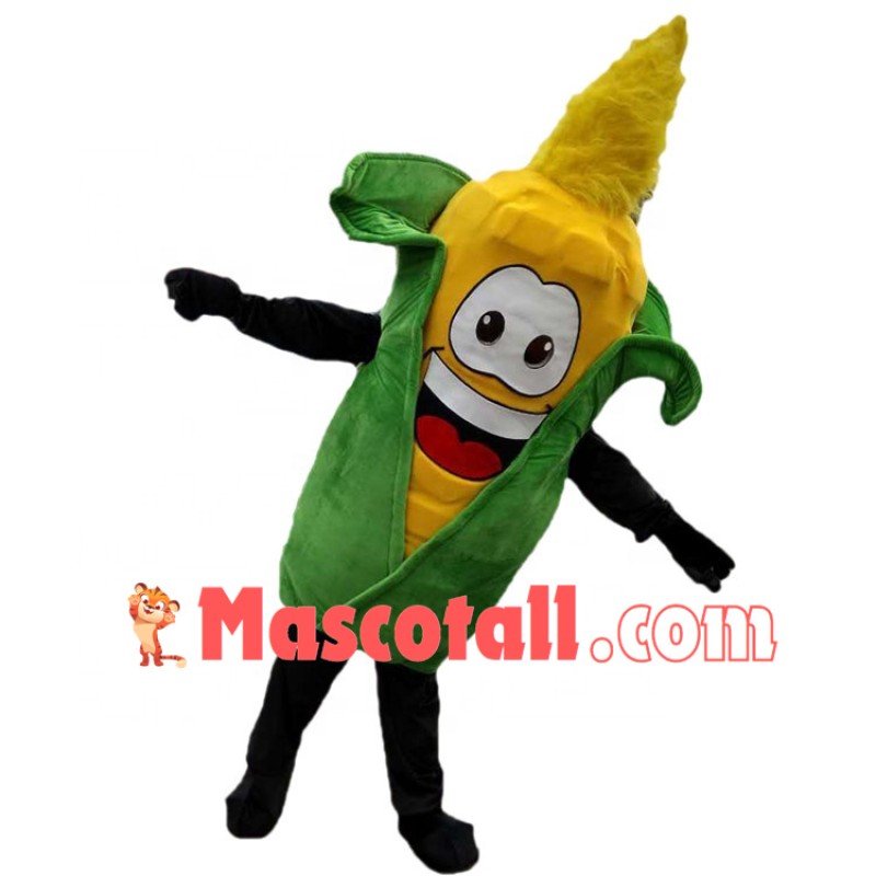 Mature Corn With Shedding Skin Mascot Costume