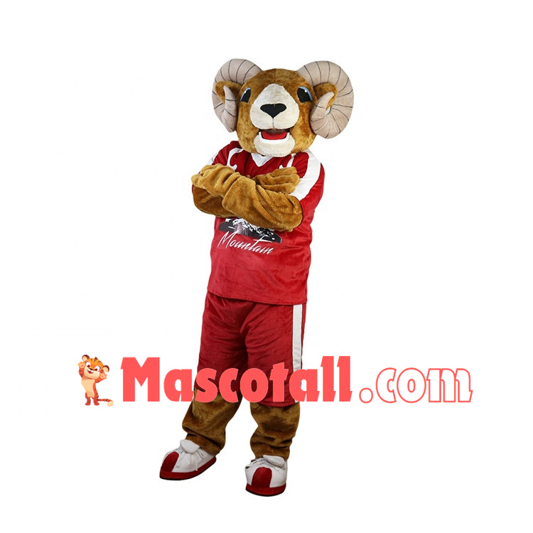 Basketball Team Captain Antelope Mascot Costume