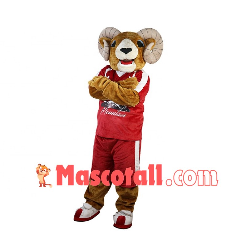 Basketball Team Captain Antelope Mascot Costume