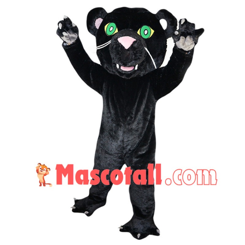 The Fast-growing Baby Panther Mascot Costume