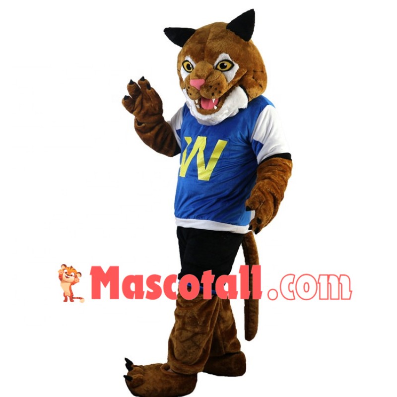 Ablebodied Sports Tiger Adult Mascot Costume