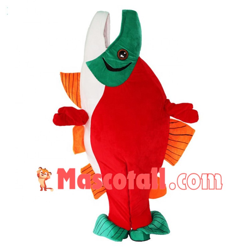 Cooking Delicious Sweet Sour Fish Mascot Costume