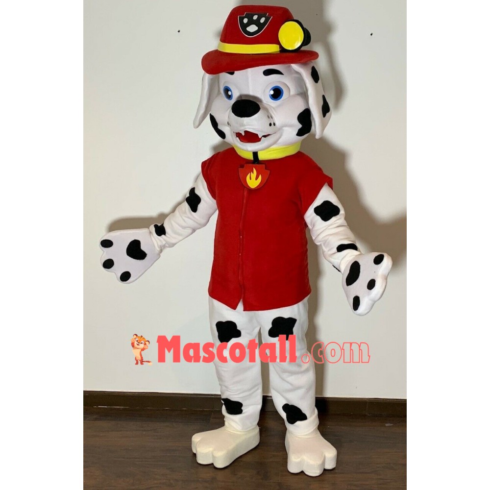 Adult Size Paw Patrol Marshall Mascot Costume