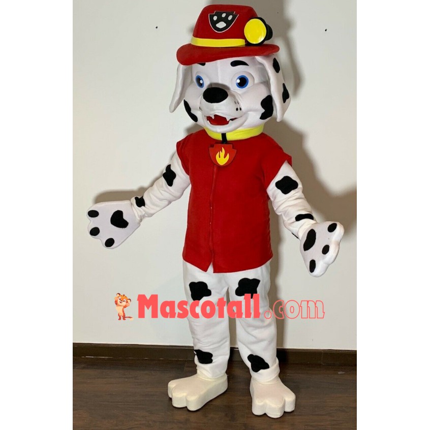 Adult Size Paw Patrol Marshall Mascot Costume