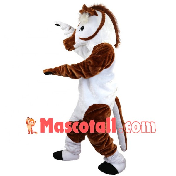 Galloping Horse Mascot Costume for Adult