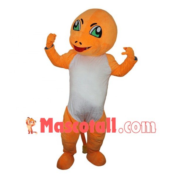 Lovely Cartoon Pokemon Charmander Mascot Costume