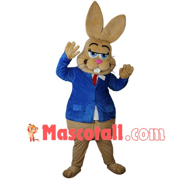 The Careless Brown Rabbit Principal Mascot Costume
