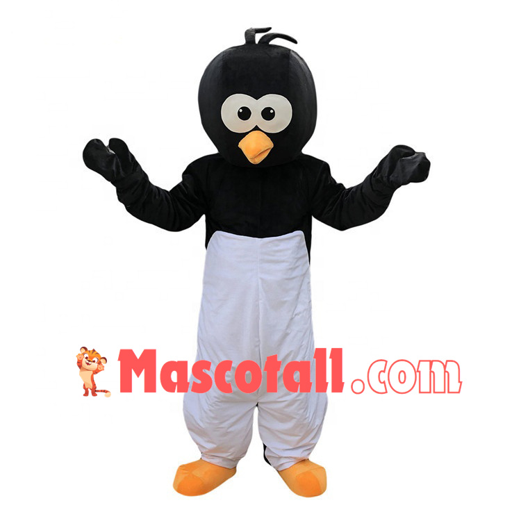 Adorable Slim Little Penguin Mascot Costume