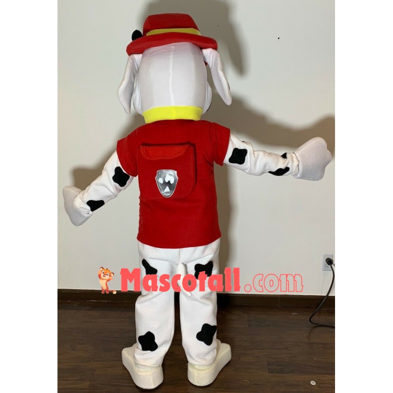 Adult Size Paw Patrol Marshall Mascot Costume