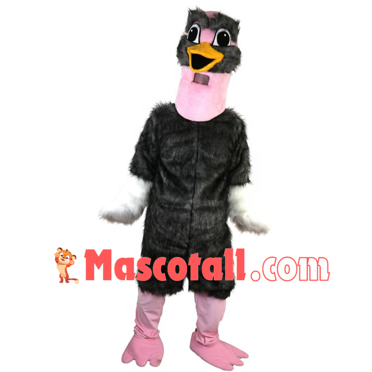 The Fast Thick-haired Ostrich Mascot Costume