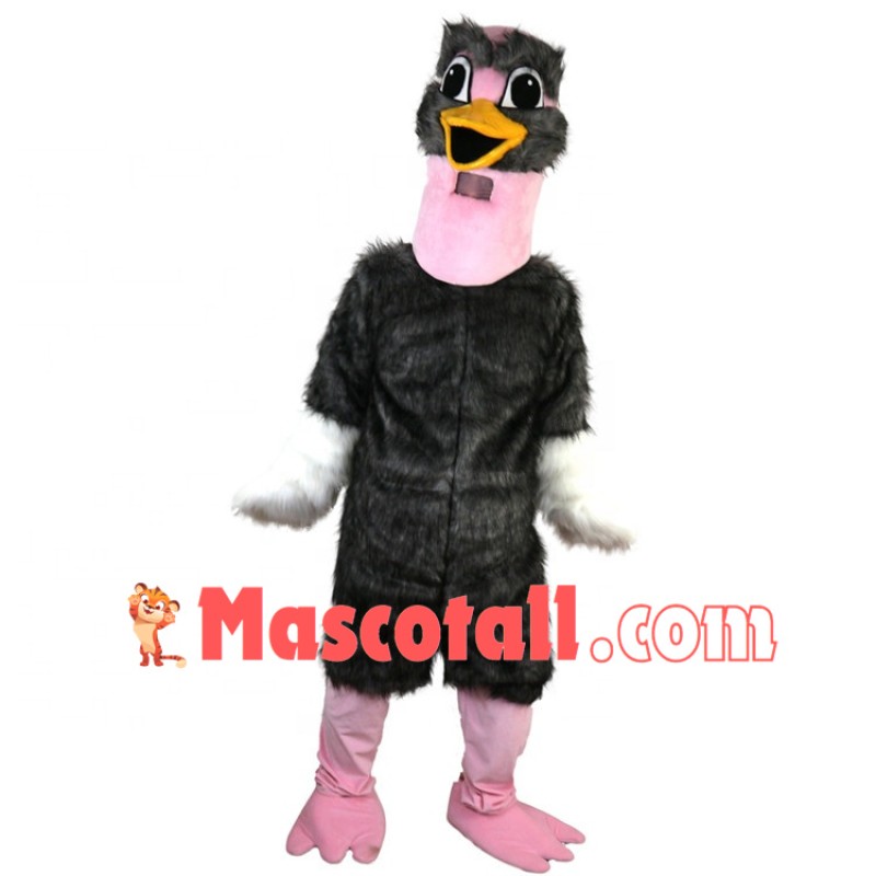 The Fast Thick-haired Ostrich Mascot Costume