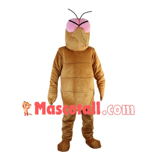Funny Giant Pink Eyed Mosquito Mascot Costume