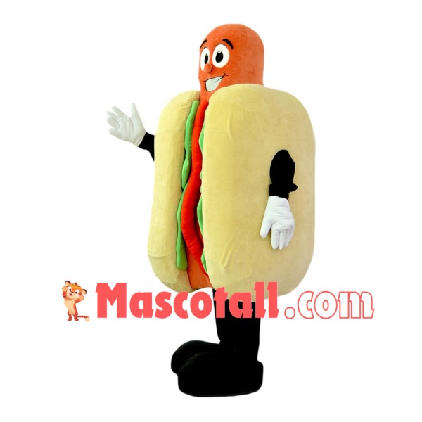 Healthy Nutritious Ham Sandwich Mascot Costume