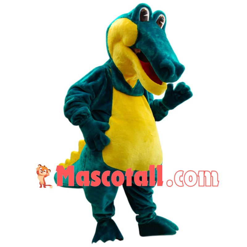 Ferocious Land Crocodile Mascot Costume