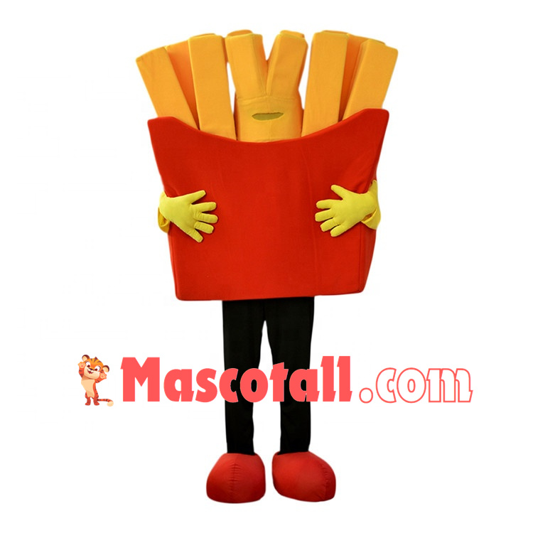 Pack of Fragrant Thick French Fries Mascot Costume