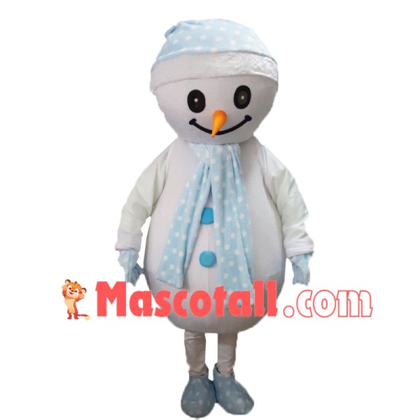 Lovely Baby Snowman of Christmas Mascot Costume